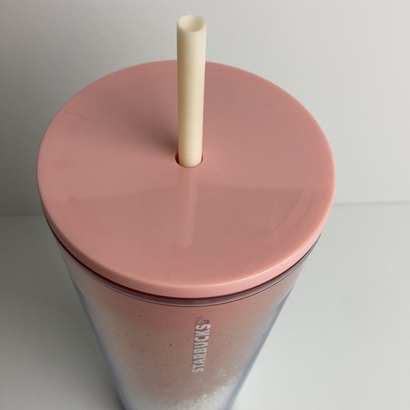 Starbucks Holiday 2019 Mirrored Rose Gold Cascading Snow Globe Venti Tumbler - Picture 5 of 11